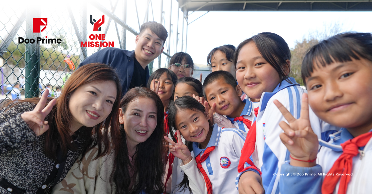 Celebrating 10 Years with “OneMission”: Doo Prime’s Gift to Yunnan’s Children